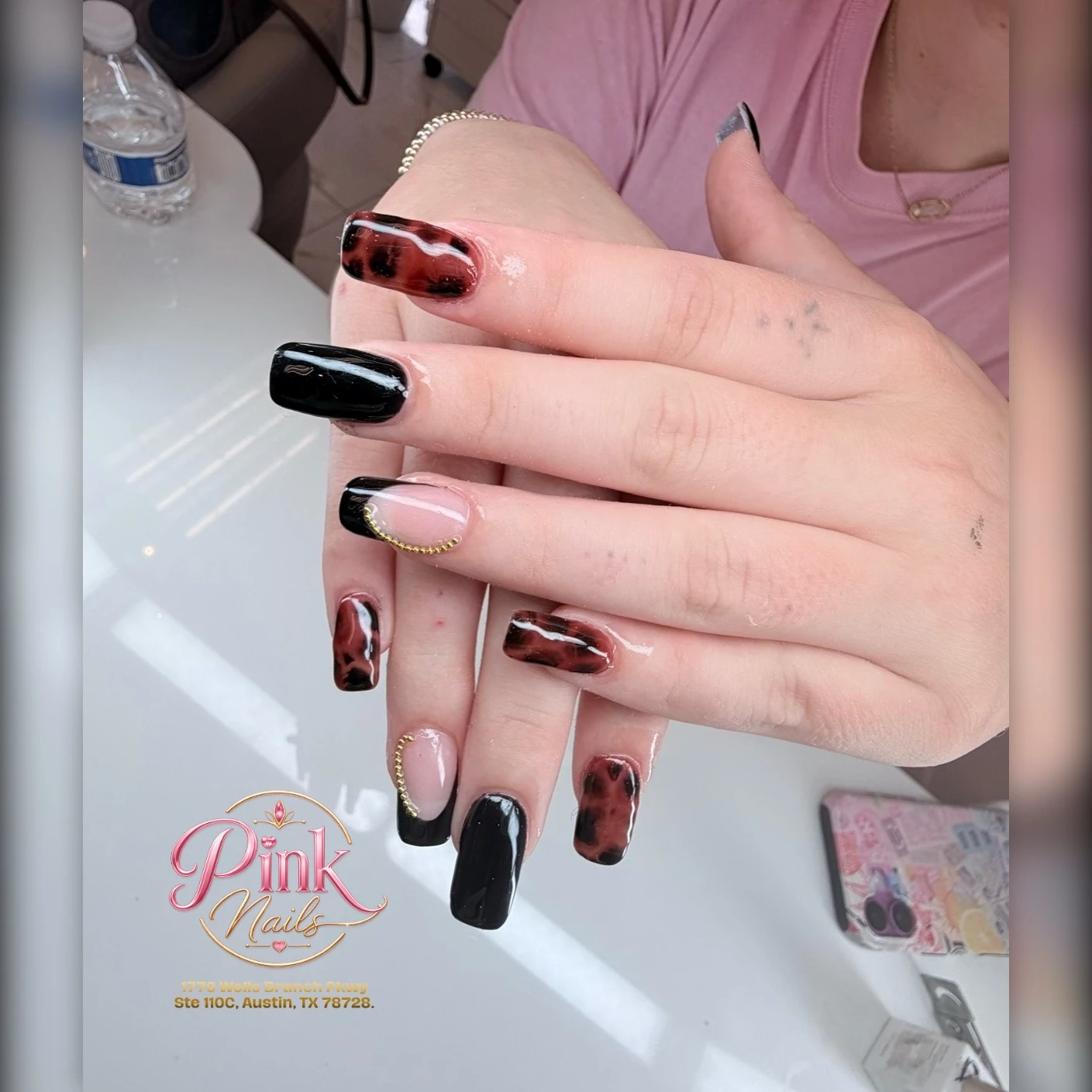 Pink Nails Salon in Wells Branch, Austin, TX 78728 | Nail Art, Gel-X, Waxing